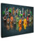 MuchoWow© Impression sur Toile Photo Peinture 40x30 cm Tableau Decoration Murale Chambre Salon Maison Deco Cuisine Cuisine - Herbes - Epices - Cuillères