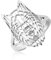 TEAMER Verstellbarer Wolfskopfring, nordischer Wikinger, Edelstahl, König der Löwen, Fingerring, Tierkopfschmuck für Damen und Herren, Edelstahl, Unbekannt
