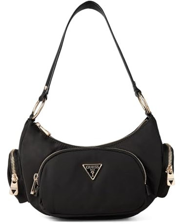 GUESS Eco Gemma Shoulder Bag S Black