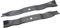 SECURA Jeu de lames (mulching) compatible avec Castelgarden TP 92 CM HD Tracteur de pelouse