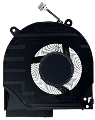 RAKSTORE Ventilateur de refroidissement de rechange pour ordinateur portable compatible avec HP Victus 16-R TPN-C169 Quiet Cooler Fan (CPU)