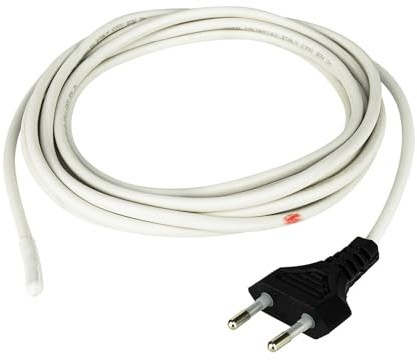 Riscaldatore accompagnato da 2,5 m, protezione antigelo, cavo riscaldante in silicone, potenza termica 40 W/m, riscaldamento tubolare impermeabile IP68
