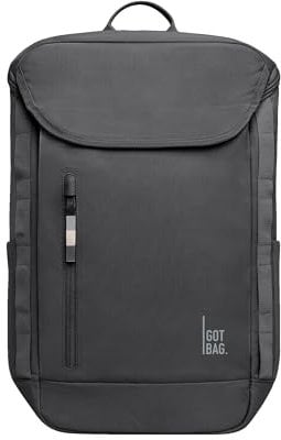 GOT BAG Rucksack PRO PACK mit 16 Laptopfach Business Rucksack Wasserabweisend viele Fächer (shark monochrome)