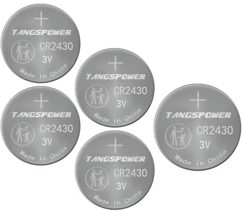 CR2430 3V Lithium Knopfzellen CR 2430 Batterien 5-Stück
