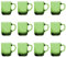 Duralex Versailles Glass Coffee Mugs - 260ml - Green - Pack of 12