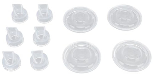 Domary Silicone Diaphragm Duckbill Valves Replacement Parts for Wearable Electric Bust Pump S9 S12 S9Pro S12Pro