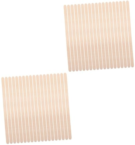 FRCOLOR 200stücke Holz-wachsstäbchen Für Haarentfernung Wiederverwendbare Spatel Für Wachs Und Zuckerpaste Zum Formen Von Augenbrauen Für Körperpflege Robust Und Vielseitig