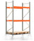 REGALWERK Palettenregal Artus - Grundregal mit 3 Ebenen - Fachlast 3.000 kg - 3.000 x 1.900 x 1.100 mm (HxBxT) - Schwerlastregal