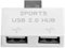 Fluxioxtna Adaptador de cable de alimentación USB 2.0 A macho a 2 hembras para teclado y más dispositivos