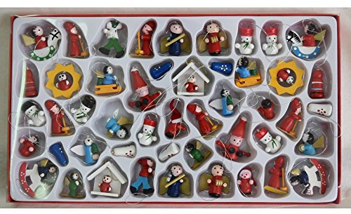 Spatzenland Christbaumschmuck, weihnachtlich 48-er Set