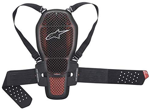 Alpinestars Nucleon KR-1 Cell Protector de Espalda (Black/Red,S)