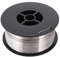 Alambre de soldadura Mig - 0.8 mm 1 kg Bobina de alambre de soldadura de acero carbono Alambre de soldadura de núcleo de fundente sin gas para soldar (Plata)