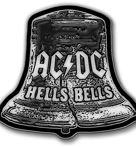 rz AC/DC Hells Bells Anstecknadel Metall