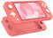 MoKo Hülle Kompatibel mit Nintendo Switch Lite, Schützhülle Silikon Switch Lite Tasche rutschfest Stoßfest Ultradünn Case Zubehör für Switch Lite Konsole und Controller - Rosa