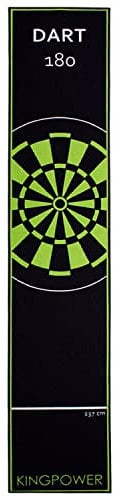 Kingpower Dart Darts Teppich Dartteppich Dartmatte 290x60 cm Steeldart Dartpfeile Dartboard Zubehör Abwurflinie Schutz Gummi Dartscheibe Verschiedene Designs, Design:Design 05