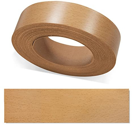 ben+camilla.com Kantenumleimer zum Aufbügeln | Buche 20 mm x 5 m Rolle (glatt matt) | Premium Qualität für professionelle Ergebnisse | Kantenschutz