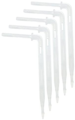 25 stücke 3/5mm 4/7mm Arrow austrippers 1/8 1/4 Tropfspike Ellenbogen Arrow Tropfen Emitter Topfer Bewässerung Bewässerung von Wurzel der Pflanze,1/4-A