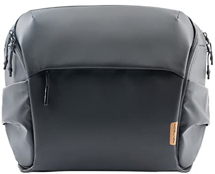 PGYTECH OneGo Kamera Umhängetasche 10L Shoulder Kameratasche, wasserdichte Fototasche für Canon SLR Kamera, DJI Mavic 3, DJI AVATA, Macbook Pro (Schwarz)