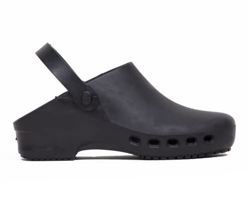 REPOSA Eco - Zoccoli Donna e Uomo in Gomma Comodi, Leggeri e Antishock, Ideali per Casa, Giardinaggio, Fai da Te - Ciabatte Donna Anatomiche con Fori Laterali, Laccetto Ribaltabile e Suola Antiscivolo