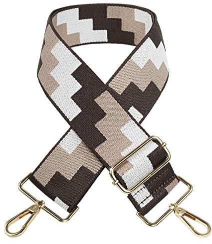 Taschengurt Verstellbarer,Stouchi Breit Ersatz Tasche Schultergurt 4CM,Längenverstellbarer 75-135cm Schulterriemen für Schultertasche Tragetaschen und Handtaschen,DIY Zubehör für Tasche