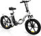 EVERCROSS EK6 Elektrofahrräder Erwachsene, faltbares E-Bike mit 20 x 4,0 Breiten Reifen, E Bike Mountainbike mit 7 Gang Getriebe, 48V 15AH Akku, 250W Motor, 33,2kg Gewicht, Doppelstoßdämpfern
