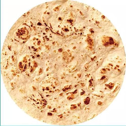 DANETI Decke Flanell Decke Pfannkuchen Pizza Essen Decke Klimaanlage Teppich Nickerchen Decke Büro 180x180cm JB1150