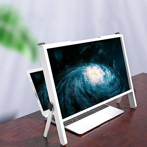 WWFAN Screen Magnifier For Computer Monitor, Laptop Screen Magnifier, Ultra-Clear Blu-Ray 3X Magnifying Lens