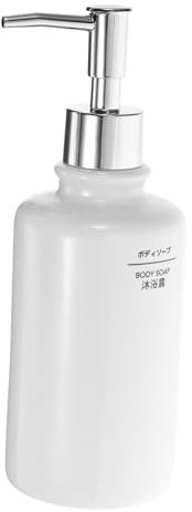 IMIKEYA Pump-seifenspender Aus Keramik Nachfüllbar Für Handseife Shampoo Und Andere Flüssigkeiten Geeignet Für Badezimmer Und Küche