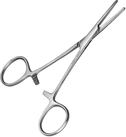 Shehadeh - Klemme mit gerader und geriefter Spitze aus Edelstahl - Unsiversal