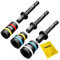 SabreCut SCDINK1 - Destornilladores magnéticos reversibles 2 en 1 de doble tamaño para taladros y destornilladores de impacto (tamaños: 7 mm/8 mm, 8 mm, 10 mm y 10 mm/13 mm)
