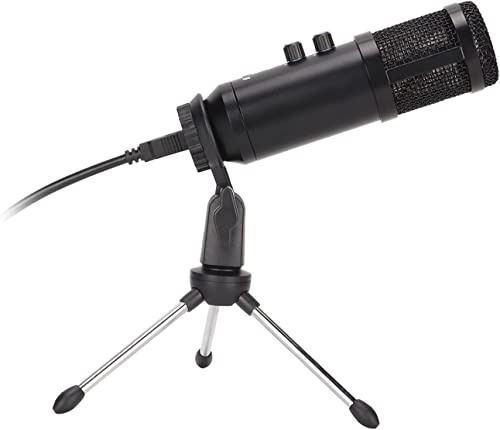 ZWYUAN USB Microphone, Support Noise Reduction Function Cardioid USB Condenser Microphone for Singing for Gaming