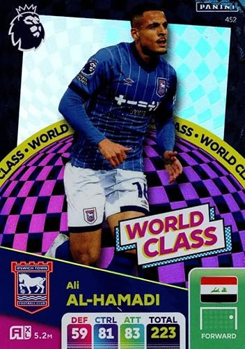 Panini Premier League 2024 2025 Ali Al-Hamadi World Class Trading Card