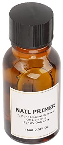 Nail Primer, Dehydrator Nail Prep Nail Dehydrator Nail Pre Dehydrator Fast Drying Gentle Brightening Firming for Acrylic Gel Nail 15ml