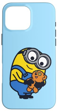 Hülle für iPhone 16 Pro Max Minions Cute Bob Favorite Teddy Bear Portrait