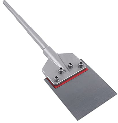 Spachtelmeißel, Fliesenmeißel, SDS-Max Meißel(nicht SDS-Plus), Bodenschaber, Fliesenmeißel SDS, Zum Entfernen von Bodenbelägen, Bodenklebstoffen, Teppichen, Linoleum, Fliesenklebern, PVC-Fliesen, Farb