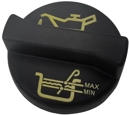 Hajus 1151544 Verschluss Öleinfülldeckel Öldeckel 71740676 kompatibel mit Fiat Grande Punto 199 Panda 312 319 Ford C-Max Fiesta Focus Galaxy Mondeo II IV S-Max Tourneo Transit Connect 1.2 1.4 1.8