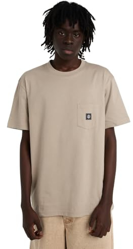 Element Herren Icon Label Pocket T-Shirt (1er Pack)