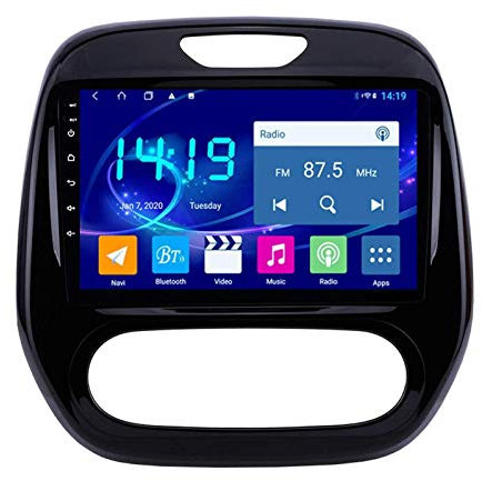 Android 8.1 Radio for Renault Captur & Clio (2014-2018) - 9 Touchscreen, GPS Navigation, Bluetooth Hands-Free, FM/RDS, Multimedia Player, Car Stereo Upgrade