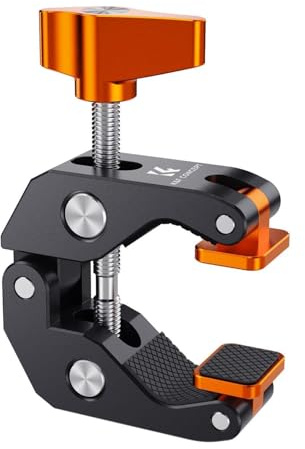 K&F CONCEPT Superklemme, Magic Arm Clamp, 1/4 Gewinde | Tisch, Blitzlicht, Stativ, Monitor, LED-Leuchten, Crab-Shaped Clamp, Tischhalterung, MS65