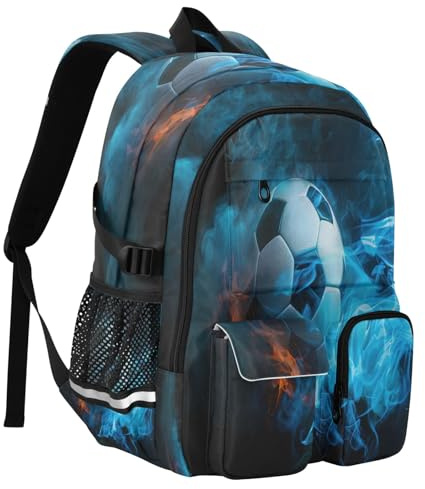 Sac à dos de voyage pour ordinateur portable de 14 pouces - Blanc avec noir