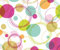 Eurographics Funny Circles 50x60 ESG-Küchenspritzschutz, Glas, Mehrfarbig, 60 x 50 x 0,5 cm