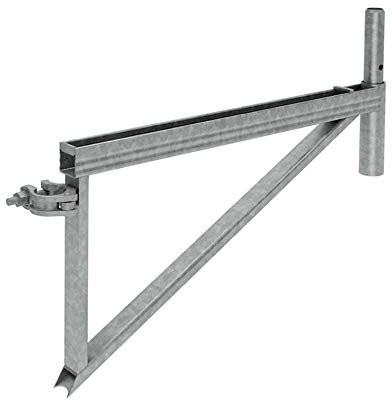 Konsole quadro B73 mit Rohrverbinder SW 19 Stahl original Altrad assco quadro✓ made in Germany✓ Baugerüst Gerüst