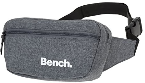 Hüfttasche Bauchtasche Bench Hip Bag Urban Wimmerl Gürteltasche Outdoor Unisex 64151 Auswahl + Schlüsselmäppchen (Grey Two Tone 1700)