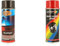 Motip Tuning-Line Peinture de teinte feux arrières - noir - 400ml & M04098 Étrier de frein - Rouge - 400 ml