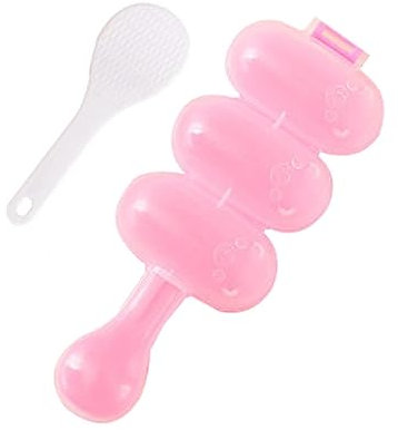 Tioheam Molpara Hacer Onigiri,Maker Reutilizable Onigiri Shaker Rice Ball Shake Mold Safe Kitchen Gadget - MolOnigiri, Bricolaje inofensivos para cocinas, dormitorios, comedores