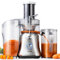 GDOR Powerful 1300W Juicer with Larger 3.4 Feed Channel, Titanium Enhanced Cutting System, Centrifugal Juice Extractor Maker with Full Copper Motor