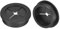 QUARKZMAN 2 Pcs Passe-Câble pour Cordon, 40mm Passe-Câble de Bureau en Caoutchouc Flexible Grommets de Fil Cache-Trou pour Bureau Organisateur de Câbles d'Ordinateur, Noir