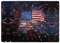 BROLEO Teppich, Motiv: Feuerwerk, amerikanische Flagge, 4. Juli, Teppich, Wohnzimmer, Fußmatten, Läufer, Teppich, 203,2 x 147,3 cm, weiche Haptik