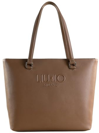 Liu Jo Shopper Schultertasche Halona ESC Tote Bag Suede braun