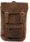 Rucksack 1 G689 braunantik mit Laptopfach bis 15 Retro Leder Greenburry